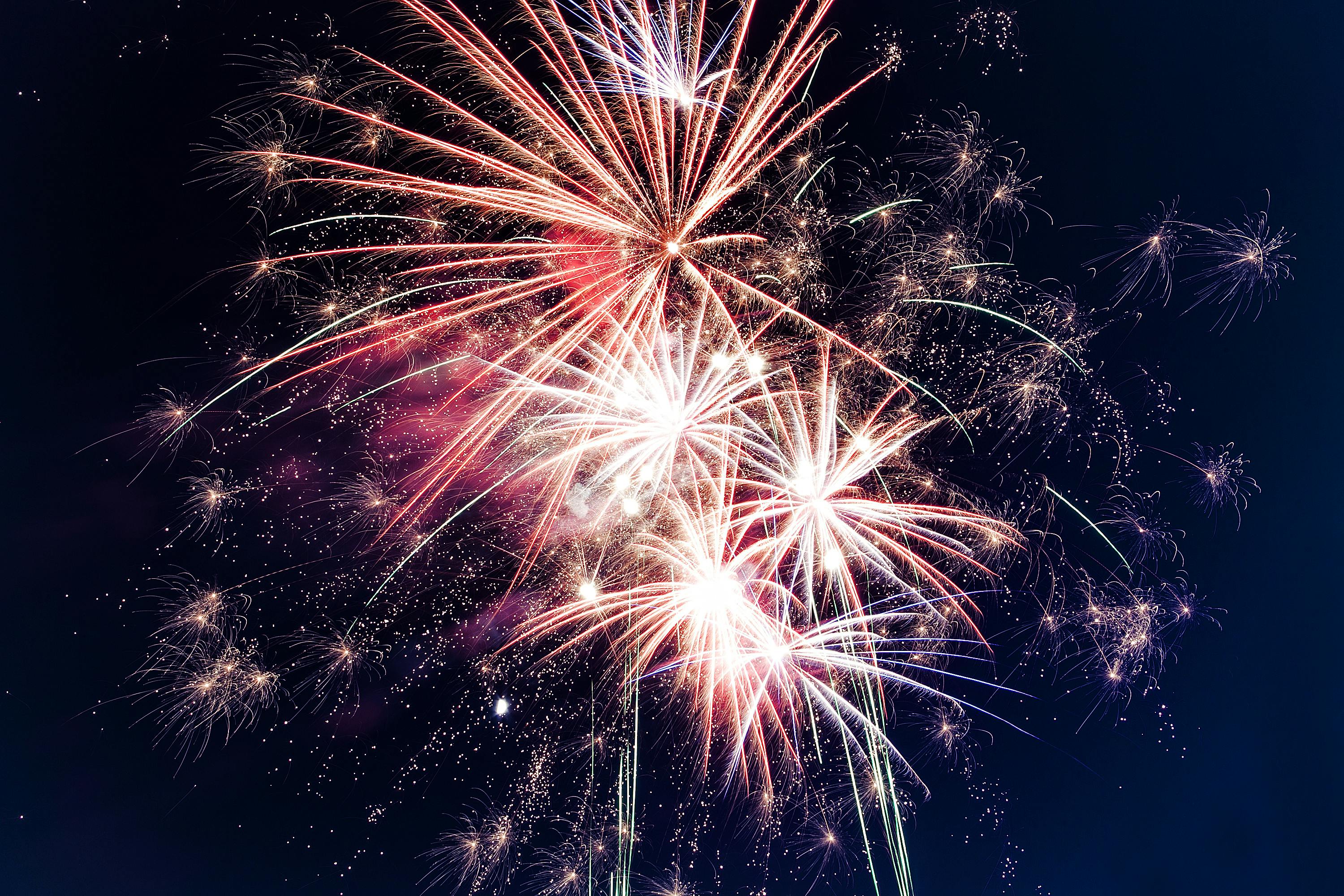 Festival fireworks celebration